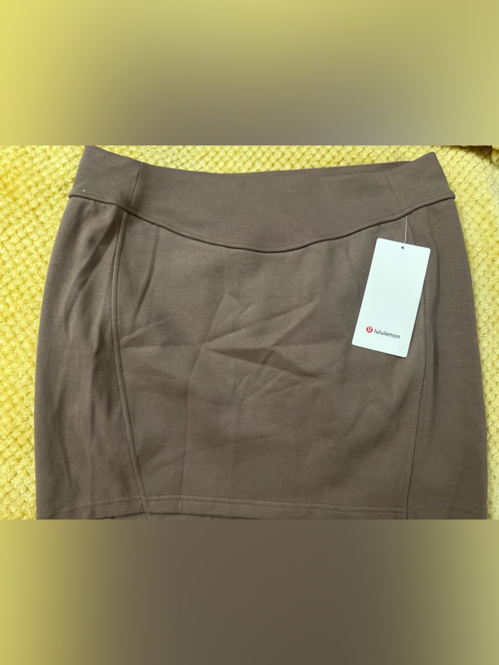 lululemon athletica Brown Mini Skirt